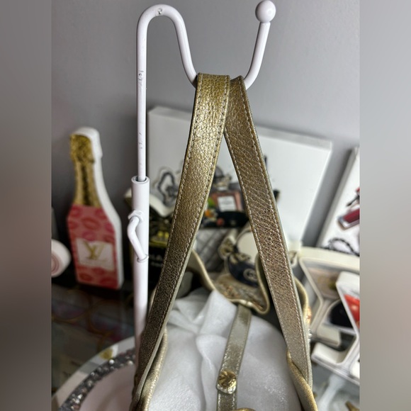 Jimmy Choo Sofia Star Studded Tote Bag in metallic silver calfskin leather EUC - Picture 8 of 14